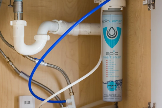 water filter under sink